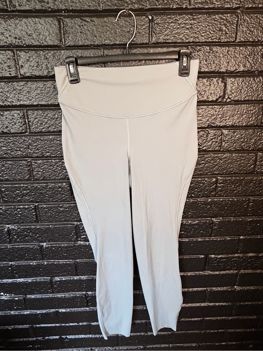 lululemon athletica Light Gray High-Waist Leggings